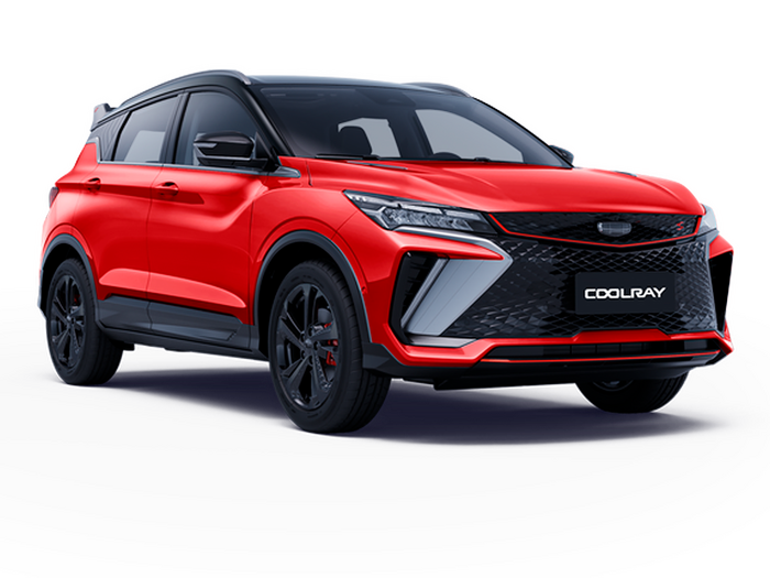 Geely Coolray New Красный